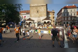 Florbal na Hlavnej ulici v Košiciach