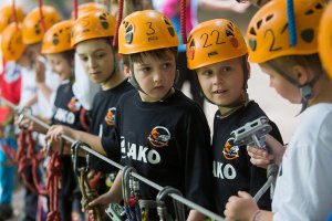 Posedenie na alpinke Mladšej prípravky v roku 2016